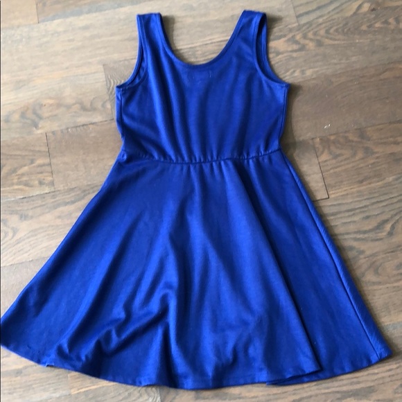 Pretty Blue GB Girls size Large Dress - Picture 3 of 4